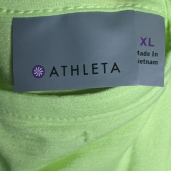 Athleta Chartreuse Tank Top - Picture 5 of 8